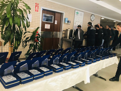 2020 YILI ALBA KALIP 5-10-15 YILINI DOLDURAN PERSONELLERİMİZE PLAKETLERİMİZİ VERDİK.